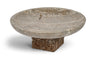 Colannade - Genuine Travertine Bowl