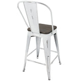 Oregon - High Back Counter Stool Set