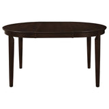 Gabriel - Oval Extension Leaf Dining Table - Cappuccino