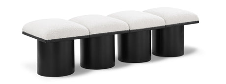 Pavilion - 4 Piece Modular Bench With Black Base