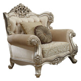 Bently - Chair With 2 Pillows (Same Lv01581) - Fabric & Champagne