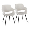 Vintage Flair - Glam, Art Deco Chair (Set of 2)