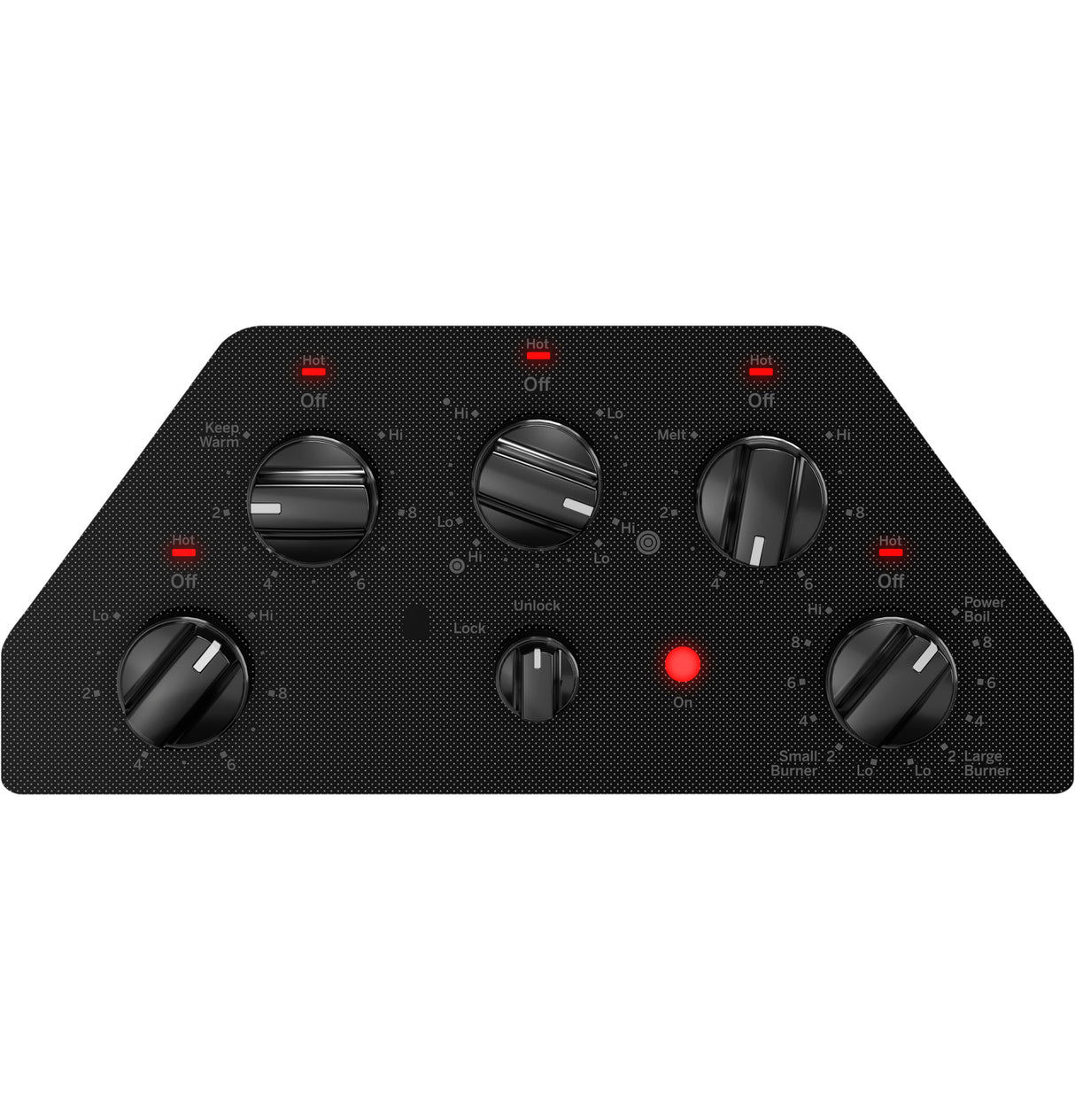 GE JEP5036DTBB - 36" Built-In Knob Control Electric Cooktop - Black