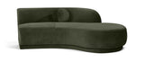 Avra - 86" Velvet Performance Fabric Upholstered Sofa