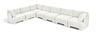 Hammond - Velvet Performance Fabric Upholstered 7 Piece Sectional