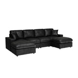 Sectional With 2 Ottomans