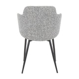 Boyne - Industrial Chair - Noise Fabric