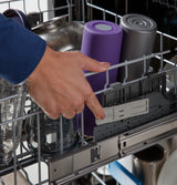 GE Profile(TM) ENERGY STAR(R) Fingerprint Resistant Top Control Stainless Interior Dishwasher with Microban(TM) Antimicrobial Protection with Sanitize Cycle - (PDT715SYVFS)