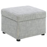 Winter - Upholstered Hydraulic Lift Top Storage Ottoman