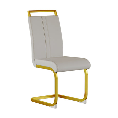 Side Dining Room Chair, Padded Seat High Back