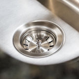 Summerset 19 X 15 Stainless Steel Undermount Sink W/ Single Handle Hot/Cold Goose Neck Faucet - SNK-19U