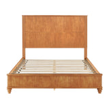 Platform Bed Frame & Tall Headboard
