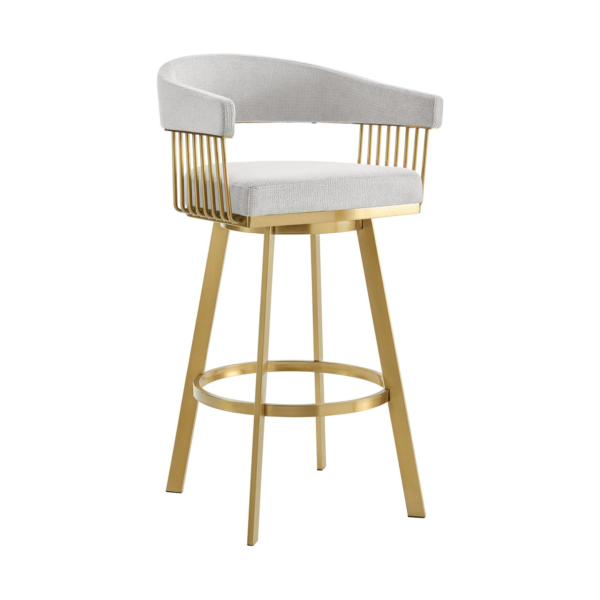 Chelsea - Swivel Fabric Stool
