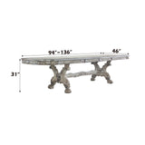 Dresden - Dining Table - Vintage Bone White