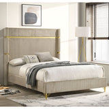 Malcolm - Wingback Bed