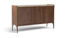 Veya - 57" Genuine Marble And Mango Wood Sideboard / Buffet