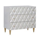 Anson - Console Cabinet - Metallic Silver & Champagne