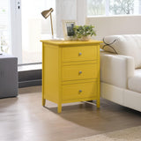Daniel - 3 Drawer Nightstand