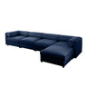 Contemporary Elegant Sofa With Storage And Ottoman