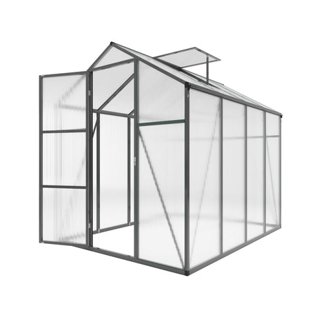 Gain Height Windproof Greenhouse With Raised Base