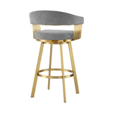 Chelsea - Swivel Fabric Stool