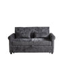 Loveseat Sofa Bed, Pull - Out Couch Sleeper & 2 Pillows