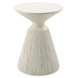 Duane - Accent Table - Natural White