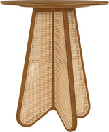 Butterfly - Solid Wood And Natural Cane Table