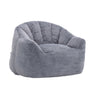 Beanbag Chair, Beanbag Sofa Chair With Armrests Stuffed High Density Foam