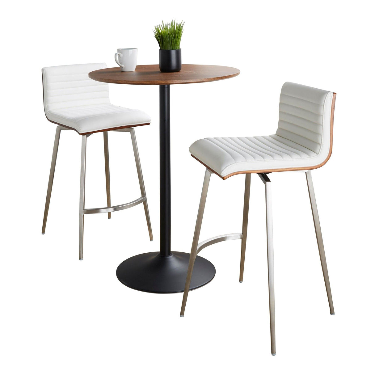 Pebble - 3 Piece Dining Set With Adjustable Table