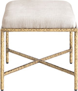 Valley - Bench With Gold Frame