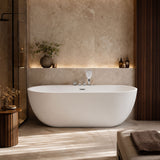 Xavier - Single Person AcrylicCorner Massage Bathtub, Featuring A Gfci Plug, Ul Certified Pump, Upc Certified Drain, And Swivel Faucet - Milk White