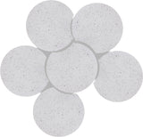 Dimple - 20" 6 Piece Modular Coffee Table - Terazzo Finish
