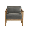 Reagan - Arm Accent Chair With Lumbar Pillow