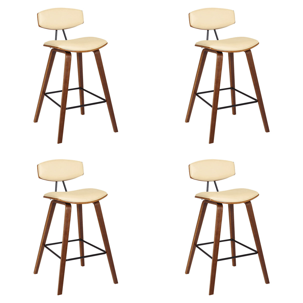 Fox - Mid-Century Bar Stool