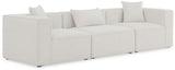 Cube - Linen Modular 3 Seat Sofa