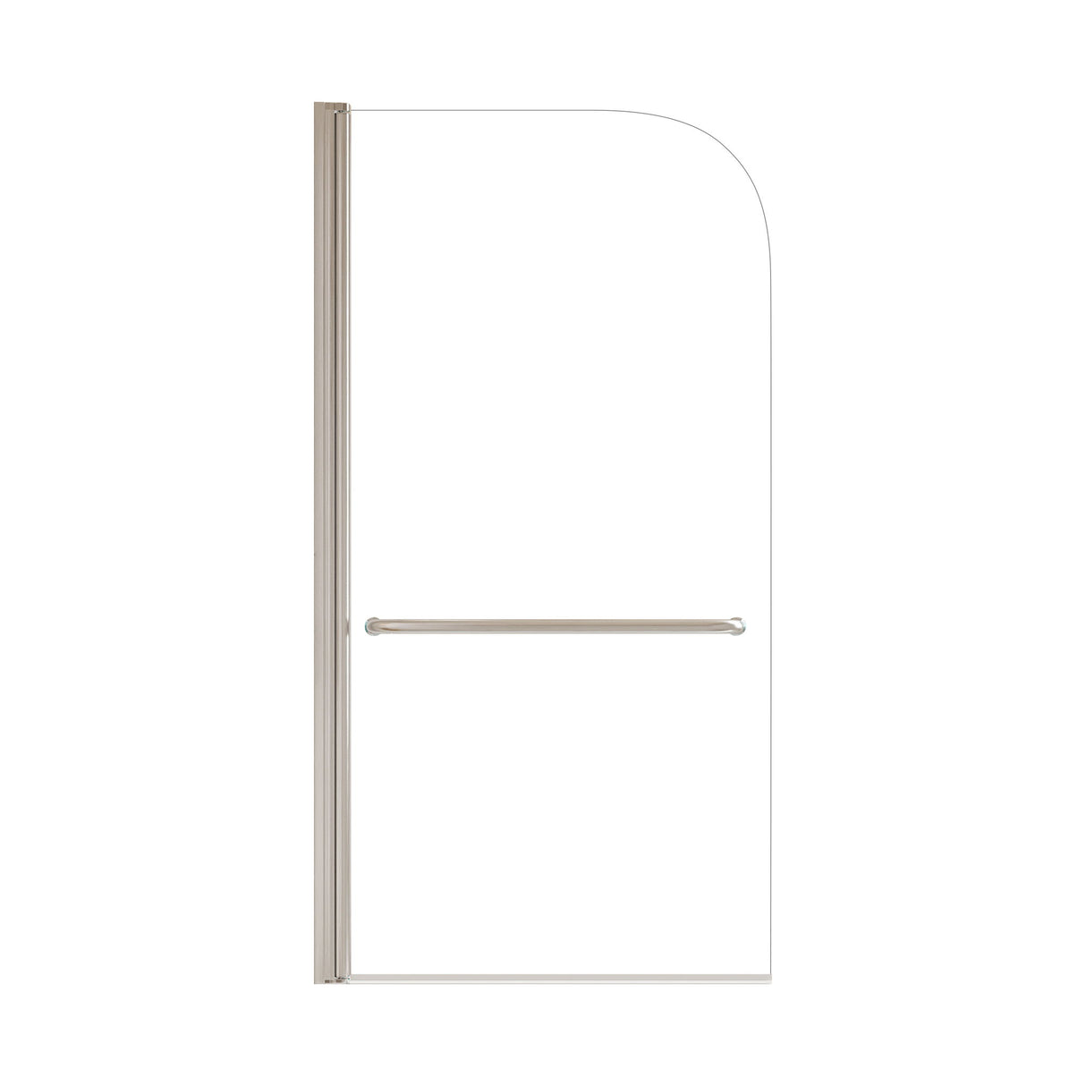 Bathtub Shower Door With 6mm Tempered Glass