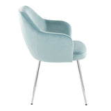 Buena - Dining Chair (Set of 2) - Chrome Metal Legs