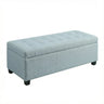 Elegant Tufted Storage Ottoman Bench