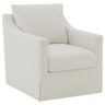 Winter - Upholstered Sloped Arm Accent Swivel Chair