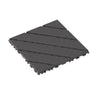 Durable Plastic Interlocking Deck Tiles, Waterproof Outdoor And Indoor Use