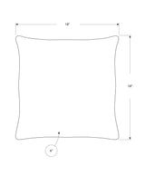 Pillows, Square, Insert Included, Decorative Throw, Hypoallergenic