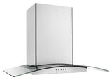 Whirlpool WVI75UC6DS island range hood additional view