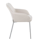 Daniella - Dining Chair - Chrome Metal (Set of 2)