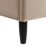 Aspen - Vertical Tufted Modern Headboard Platform Bed Set