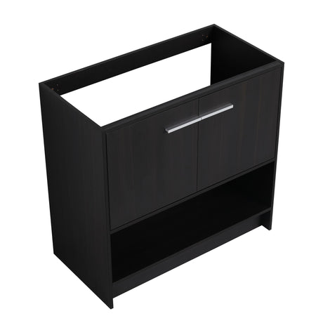 Modern Freestanding Bathroom Vanity With 2 Doors