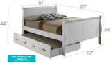 Elegant Trundle Bed With Timeless Charm