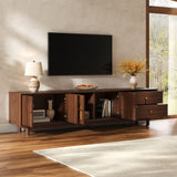 TV Stand With For 85" TVs - Walnut