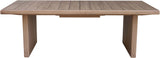 Solace - Acacia Wood Outdoor Patio Dining Table - Natural