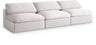 Serene - Modular Armless 3 Seat Sofa